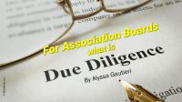 For Association Boards — What is Due Diligence?