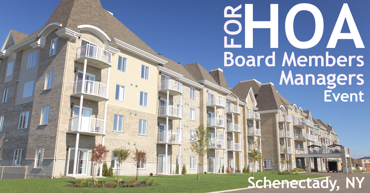 HOA/CONDO EDUCATION – Nov. 16th Event